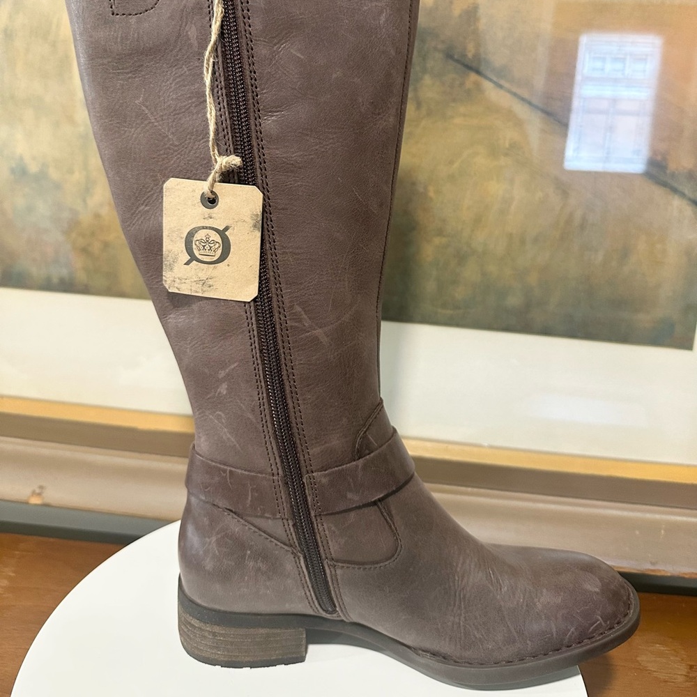 🌸BORN🌸 Saddler Tall Riding Boot Brown Size: 6 - Picture 10 of 15